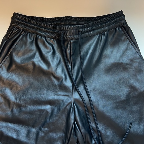 Leather Joggers - Picture 2 of 5